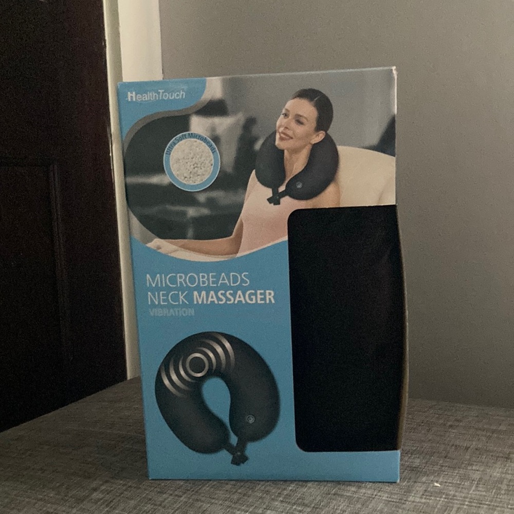 Microbeads neck massager vibration